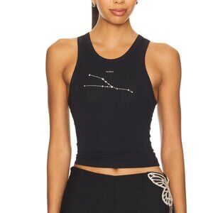 NEW I.AM.GIA Taurus Zodiac Tank Top Black Cami Camisole